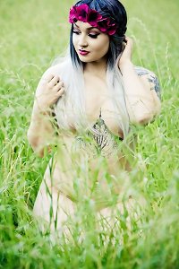 sensuous bbw damsels enjoying passionate lesbo fucky-fucky