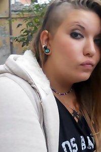 sensuous big-breasted gals pleasing each other in softcore embrace